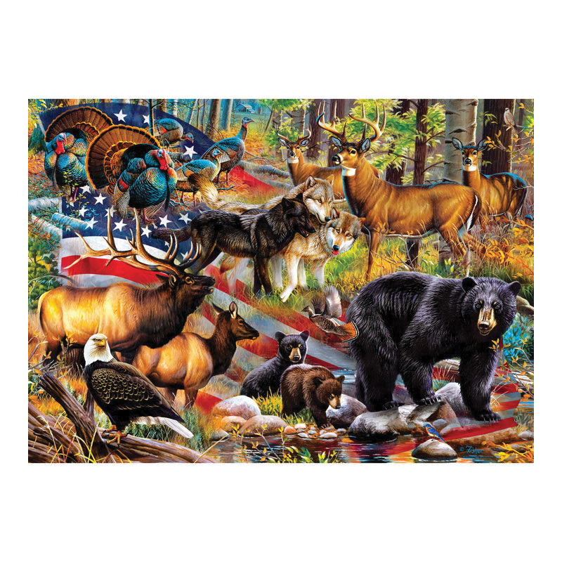 Mossy Oak 72297 This Land Is Your Land Puzzle, 14 years and Up, Silicone - 2