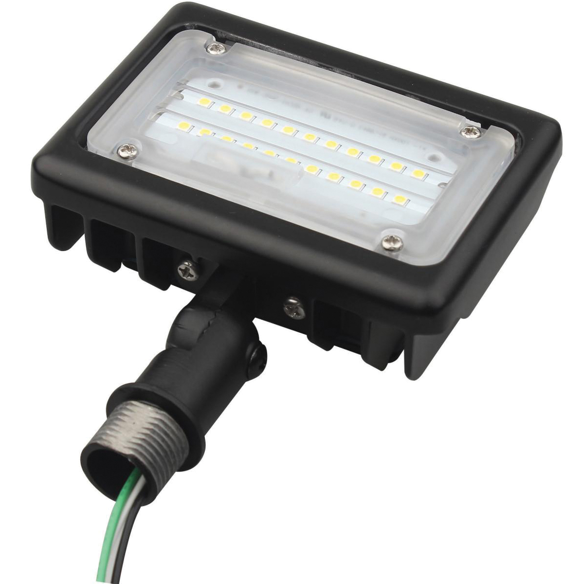 Satco 65-533 Flood Light, 100 to 277 V, 15 W, LED Lamp, Natural Light Light, 1624 Lumens, 5000 K Color Temp