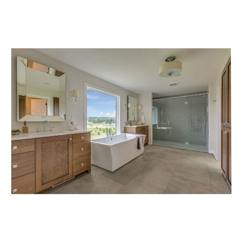 Traktion Porcelain Tile, Msi, 12 in W x 24 in L, Pressed Edge, Rectangular Pattern, Calypso Ash - 3