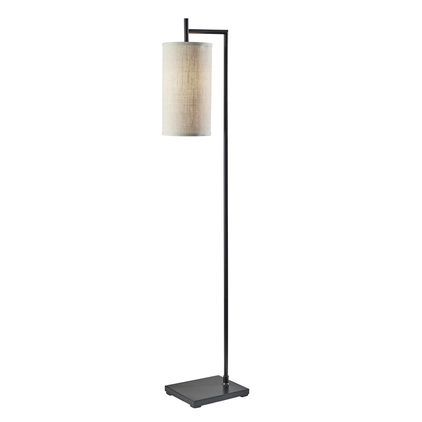 Zion Floor Lamp, Adesso, 65 in H, 1-Light, Black - 1