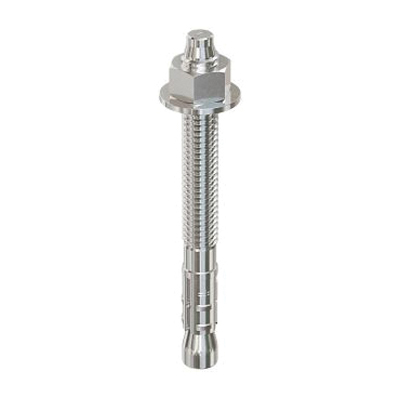 Strong-Bolt 2 STB2-37334S4F50 Wedge Anchor, 3/8 in Dia, 3-3/4 in L, Stainless Steel