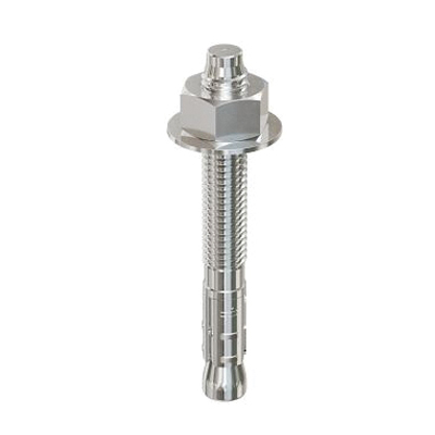 Strong-Bolt 2 STB2-50414S4F25 Wedge Anchor, 1/2 in Dia, 4-1/4 in L, Stainless Steel