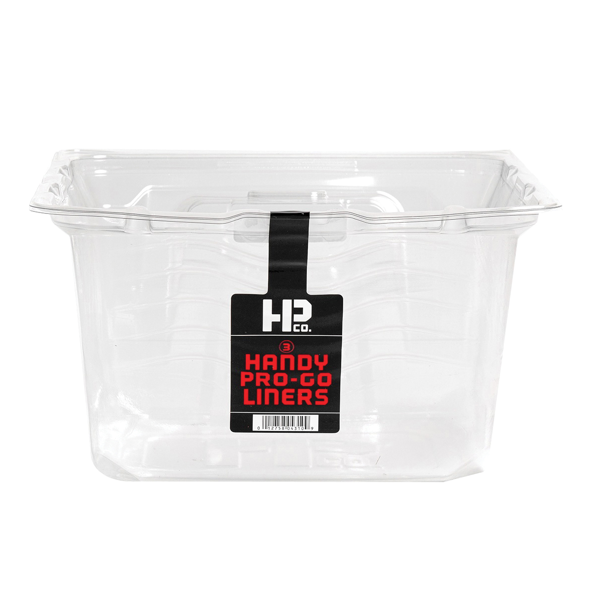 4310-CT Bucket Liner, Plastic, Clear, For: PRO-GO 4300 Bucket