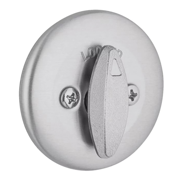 Kwikset 600 Series 660 26D SMT CP RCA Deadbolt, 3 Grade, Satin Chrome, 2-3/8 to 2-3/4 in Backset, KW1, SC1 Keyway - 3