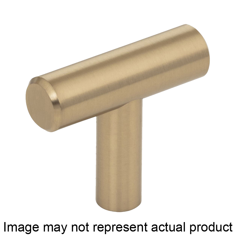 K294SBZ-10 Bar T-Knob, 1-3/8 in Projection, Steel, Satin Bronze