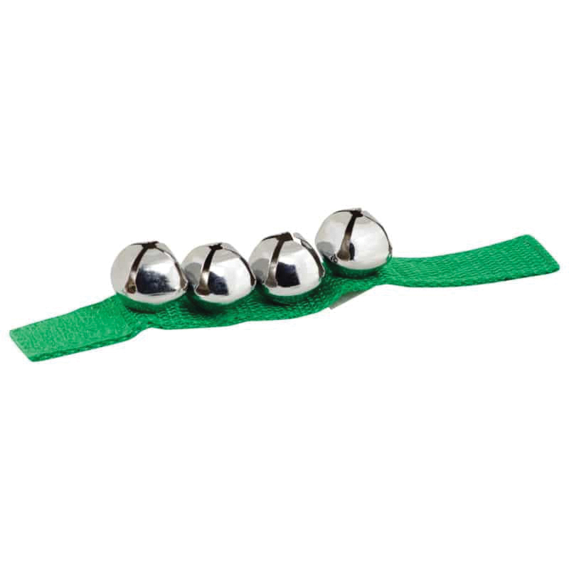 Schylling VHB Hand Bell, Nylon/Stainless Steel, Blue/Green/Red - 3