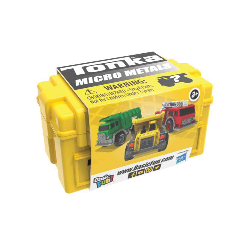 Tonka Micro Metals Series 6040 Toy Truck Assortment, 3 years and Up, Metal - 2