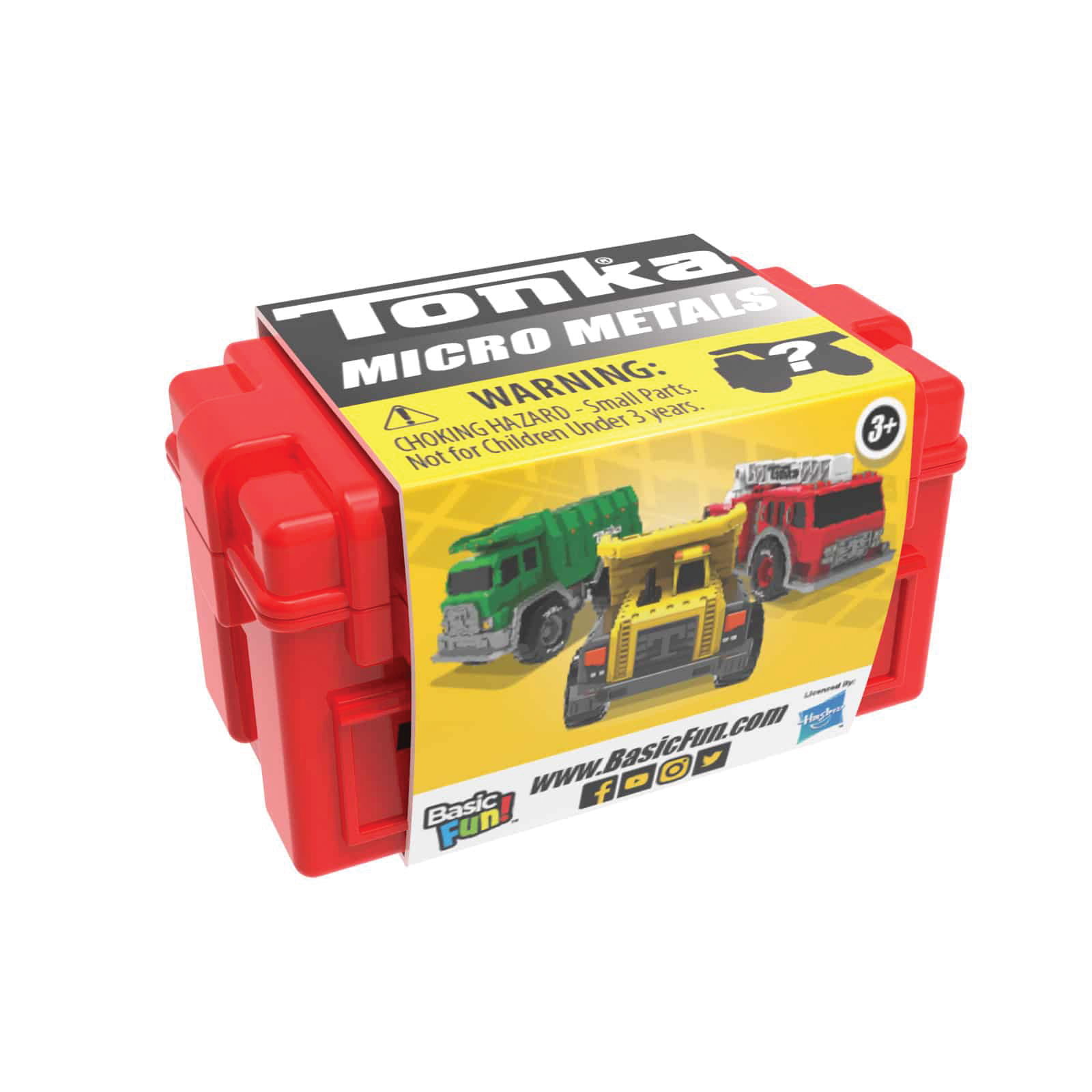 Tonka Micro Metals Series 6040 Toy Truck Assortment, 3 years and Up, Metal - 3