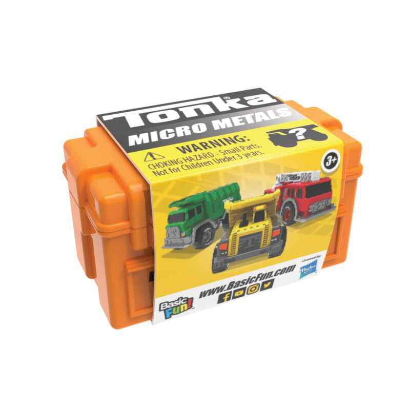 Tonka Micro Metals Series 6040 Toy Truck Assortment, 3 years and Up, Metal - 4