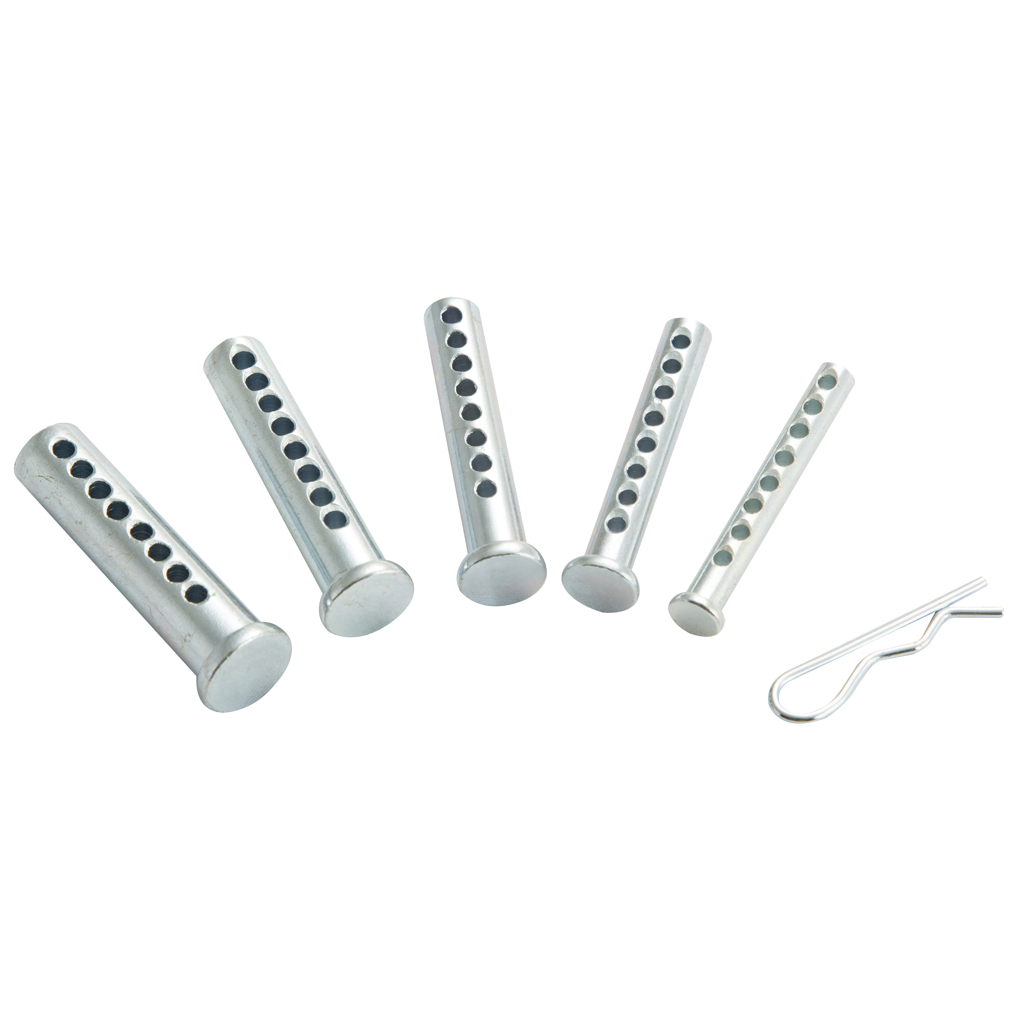 ProSource 91149 Universal Clevis Pin Assortment, 2 in OAL, Steel, Zinc Plated - 5