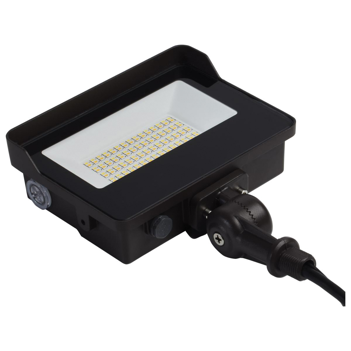 Satco 65-541 Flood Light, 120 to 347 V, 15/25/35 W, LED Lamp, Warm to Cool White Light, 1800 to 4900 Lumens