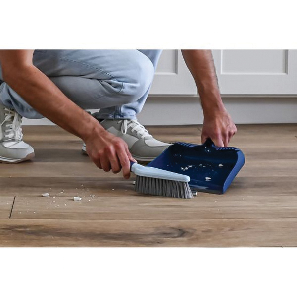 Casabella 8500739 Angle Brush and Dustpan, 9.05 in L, 13-1/4 in W, Rubber - 5