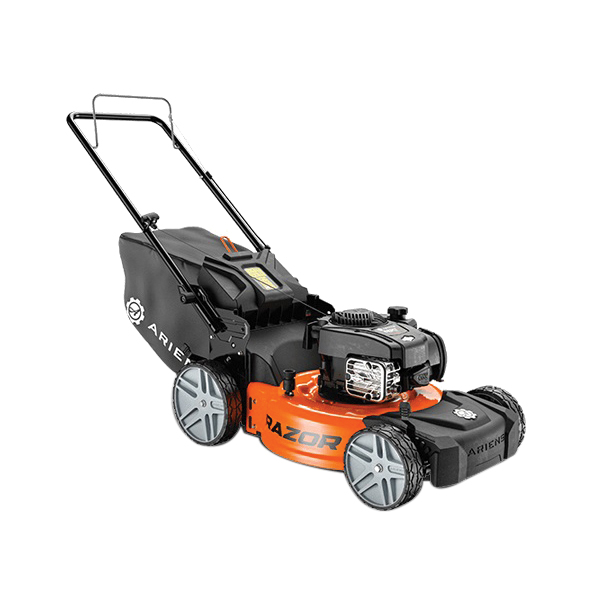 Razor Series 911607 Walk Behind Push Mower, 150 cc Engine Displacement, 21 in W Cutting, 2-Blade, Recoil Start