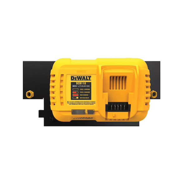 Battery Charger Rail-Mount, Dewalt, 11 lb Load, Steel - 2