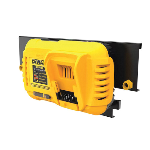 Battery Charger Rail-Mount, Dewalt, 11 lb Load, Steel - 4