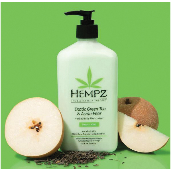 Hempz 00372625 Herbal Body Moisturizer, Asian Pear, Green Tea, 17 oz - 3