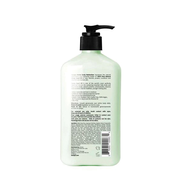 Hempz 00372625 Herbal Body Moisturizer, Asian Pear, Green Tea, 17 oz - 4