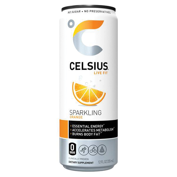 Celsius CAN 12OZ ORANGE