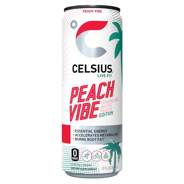 Celsius CAN 12OZ PEACH