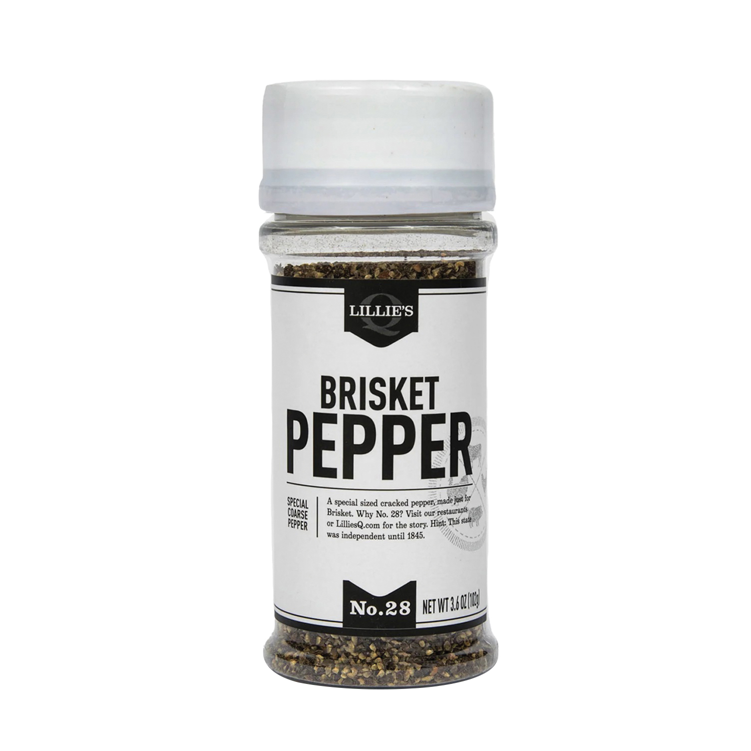 LQ00121-C Pepper Rub, Black Pepper, 3.6 oz Jar