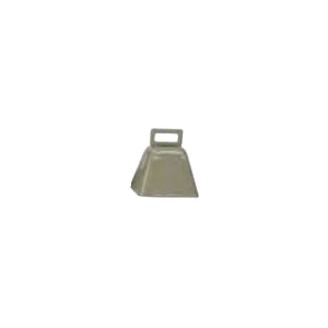7609 Cow Bell, 8LD Bell, Metal, Tan
