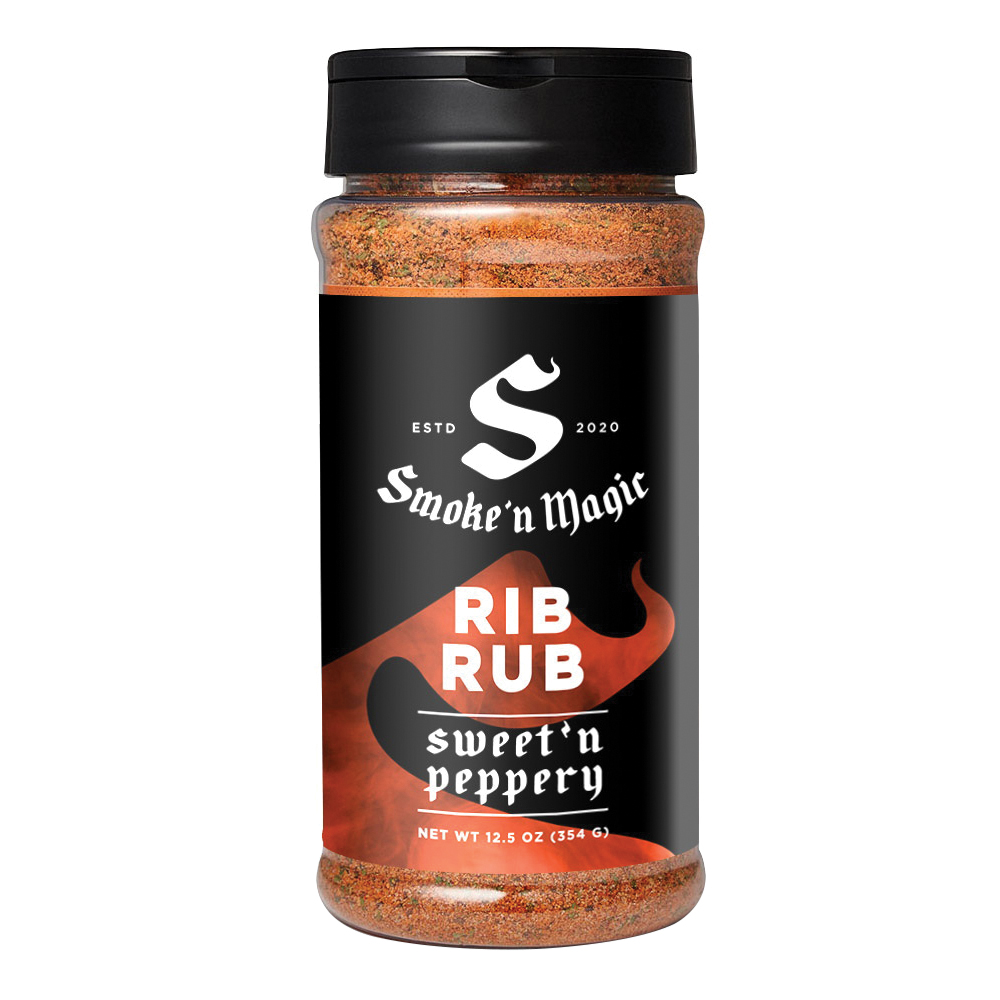 OW29100 Rub Seasoning, Peppery, 12.5 oz