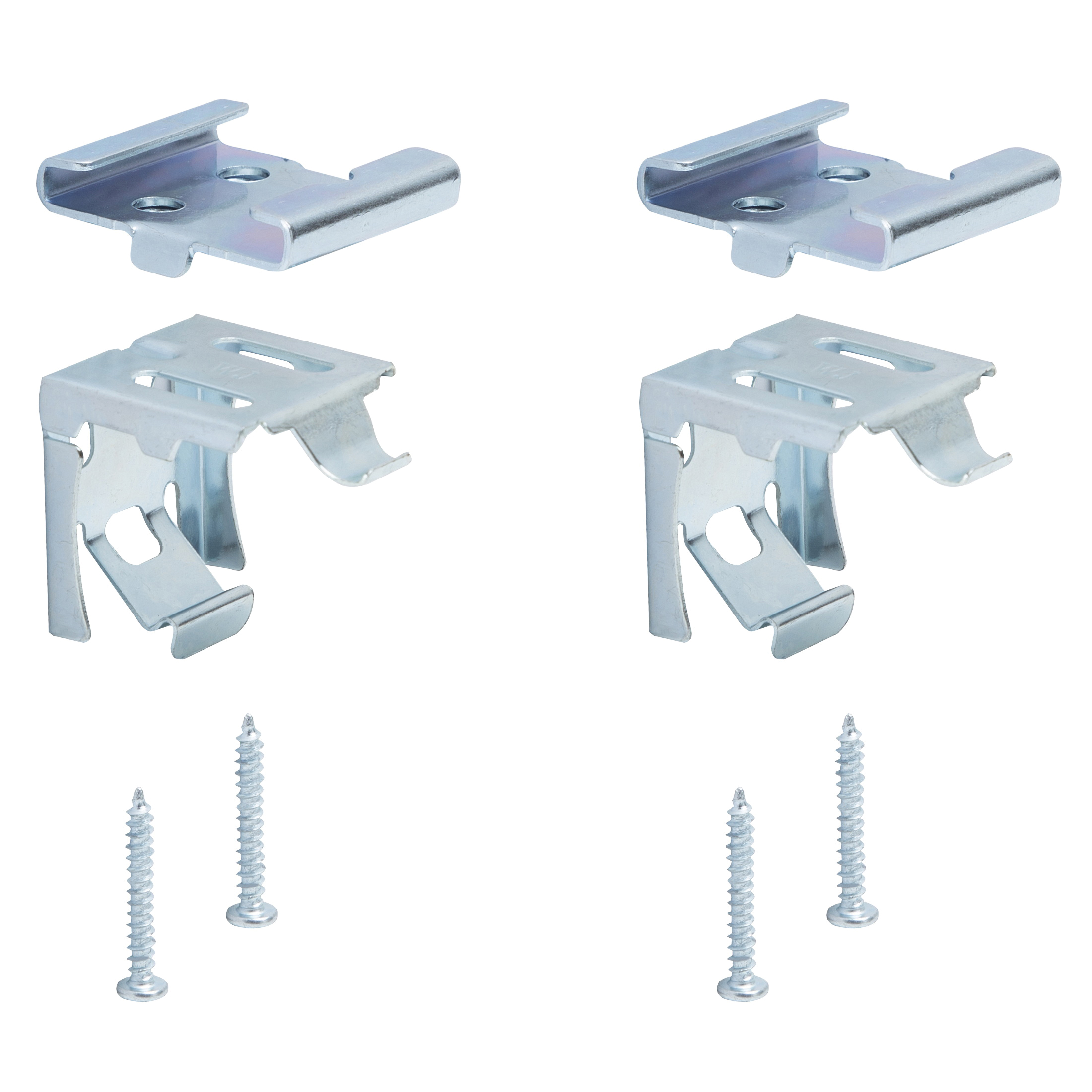 B1-MB Mounting Bracket, Steel, Silver, Zinc Plated, For: 1 in Mini Blind