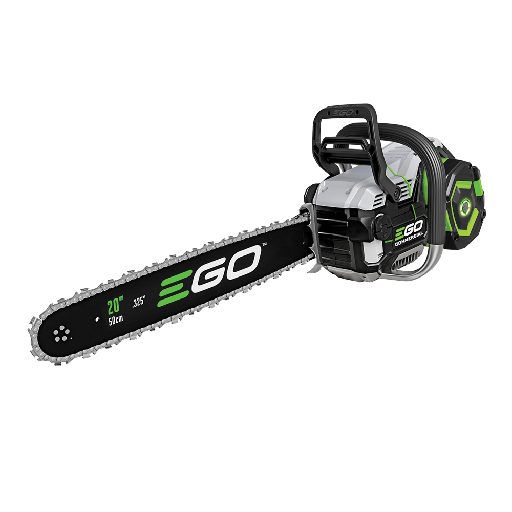 Chainsaw, EGO, Gas, 60 cc Engine Displacement, 20 in L Bar, 0.325 in Pitch, Full-Chisel Chain - 3