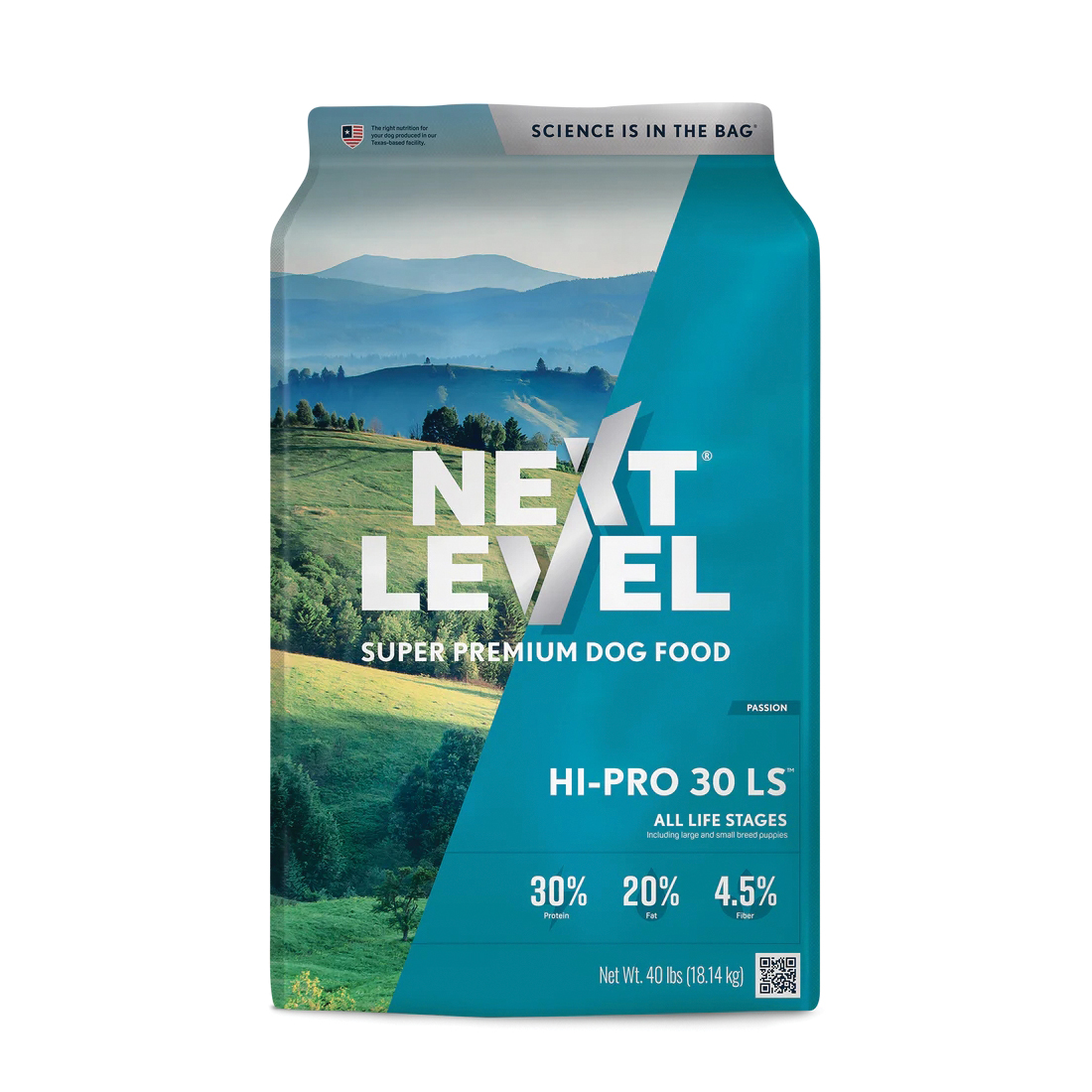 Hi-Pro 30 LS 100LS40 Super Premium Dog Food, 40 lb, Bag