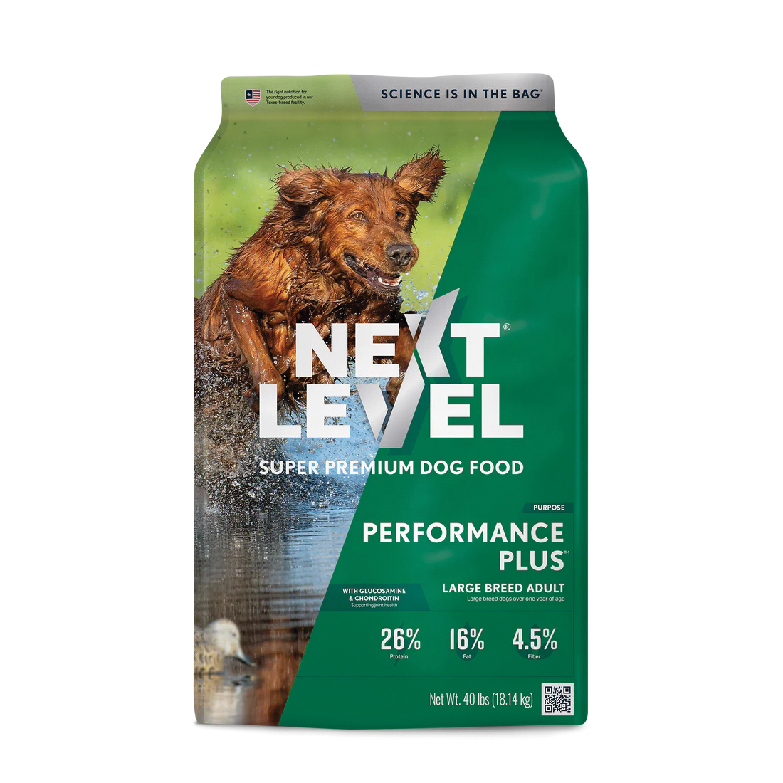 Performance Plus 103PR40 Super Premium Dog Food, Adult, Large, 40 lb, Bag