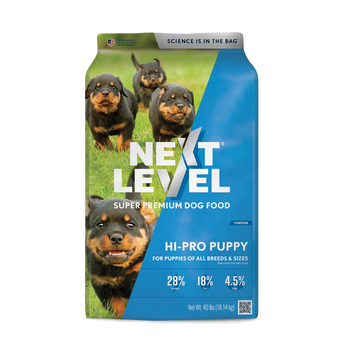 109PY40 Super Premium Dog Food, Puppy, 40 lb, Bag