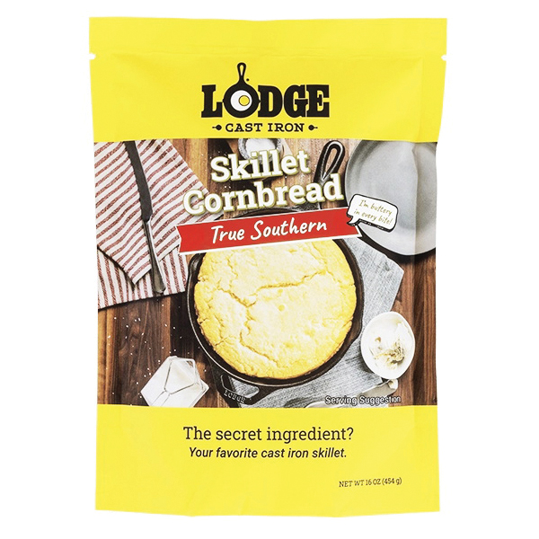 OW76882 Skillet Cornbread Mix, 17.4 oz, True Southern
