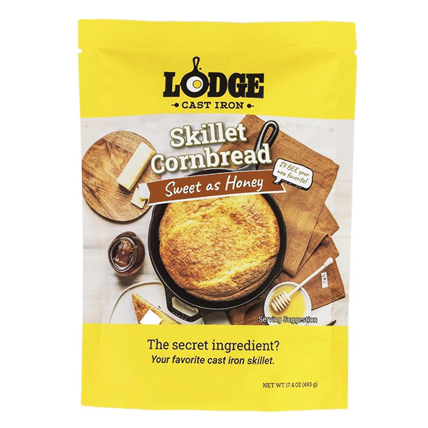 OW76884 Skillet Cornbread Mix, 17.4 oz, Sweet as Honey