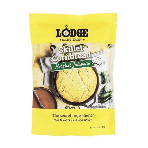 OW76886 Skillet Cornbread Mix, 16 oz, Hot Shot Jalapeno