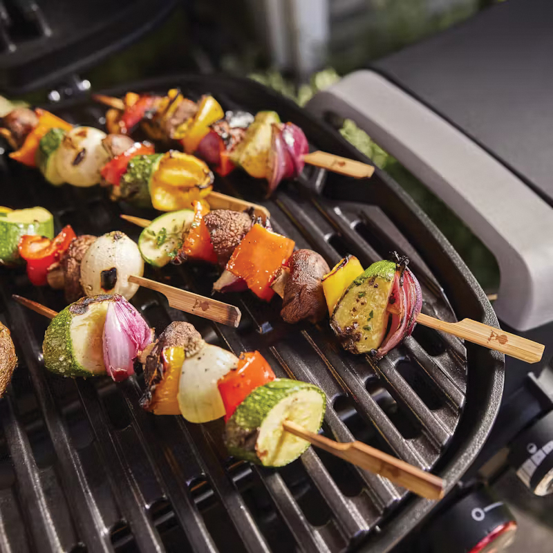 Weber Q 2800N+ 1500375 Gas Grill, 18,000 Btu/hr BTU, LPG, 2 -Burner, 320 sq-in Primary Cooking Surface - 2
