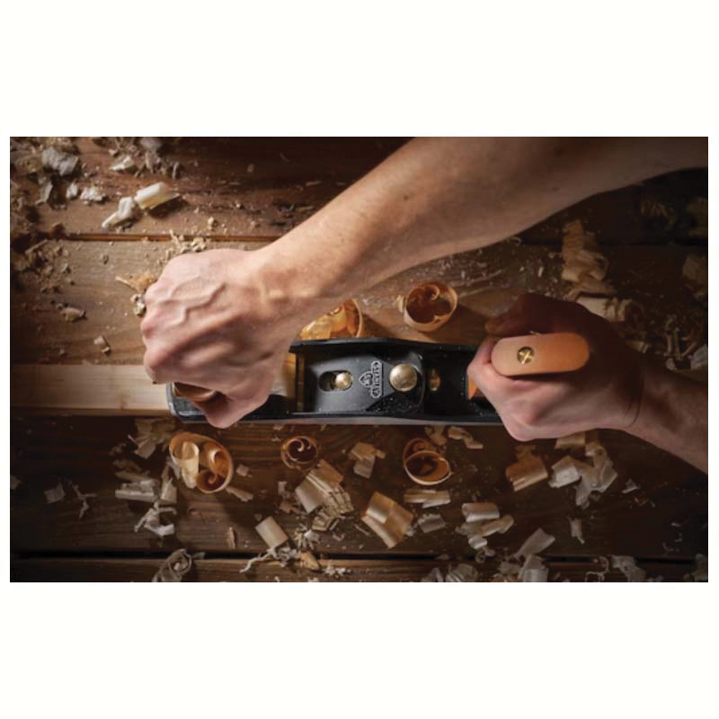 Sweetheart Low-Angle Jack Plane #62, Stanley, 2 in W Blade, 15 in L Cast Iron Body - 4