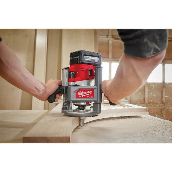 Cordless Router Kit, Milwaukee, M18 Fuel, 1/2 in, 6ah Battery Included - 3