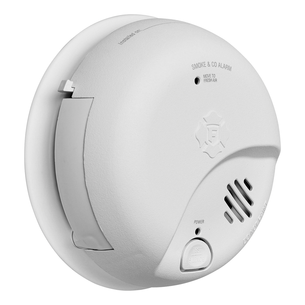 2-in-1 Smoke and Carbon Monoxide Alarm, Brk, 85 dB, Alarm: Visual, Ionization, Photoelectric Sensor, Bracket - 3