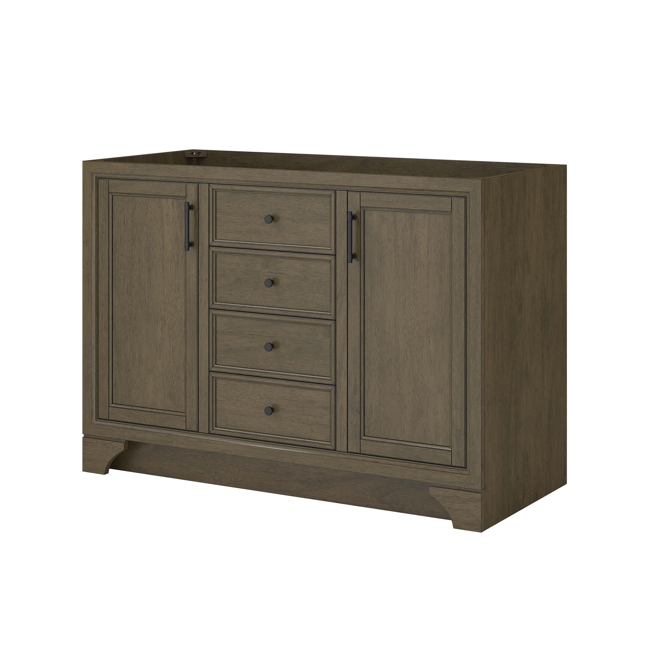 Lanagan Bath Vanity, Craft + Main, 2-Door/2-Drawer, Shaded Timber - 1