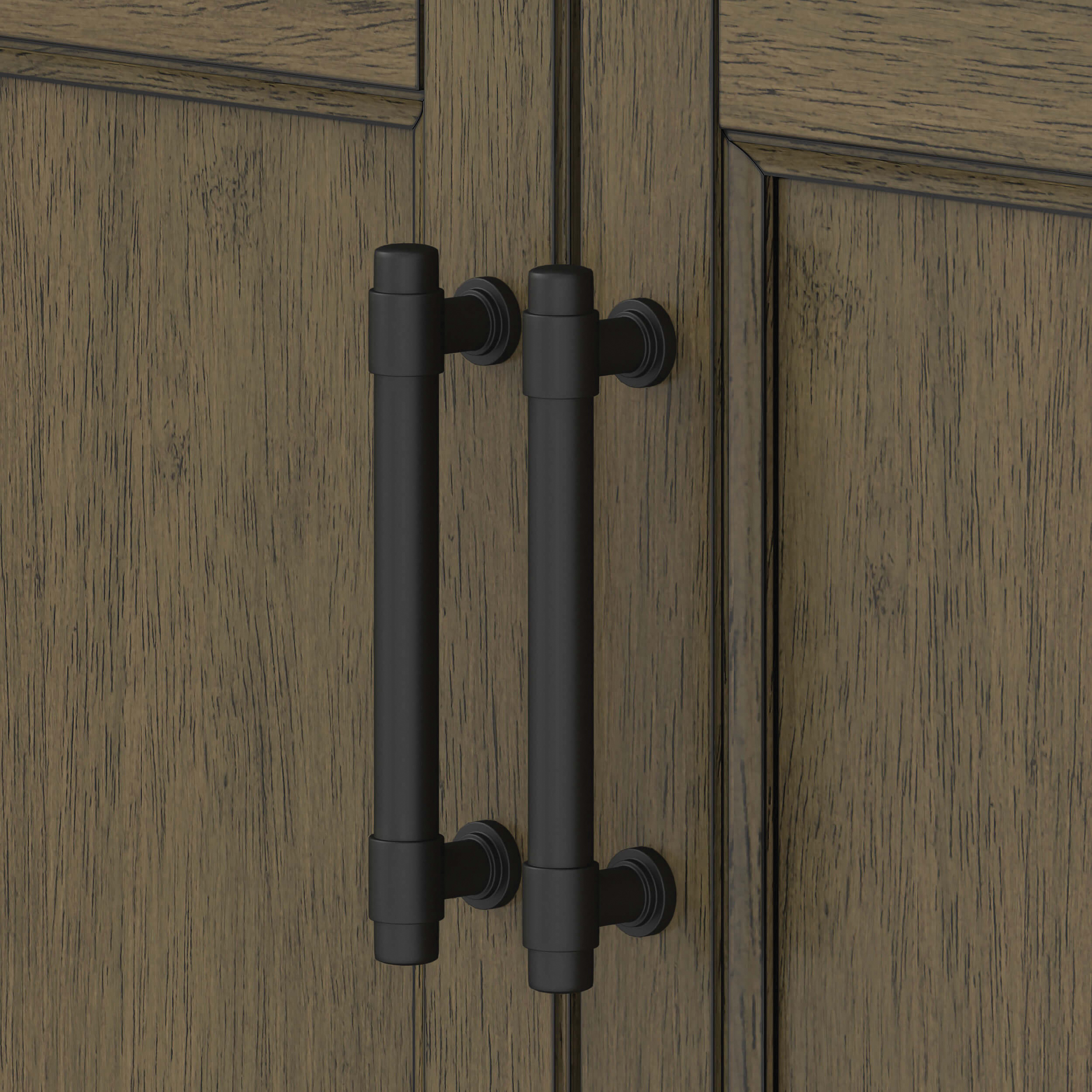 Craft + Main Lanagan Series LCSTV6022D Vanity, 26-1/4 in H Cabinet, Shaded Timber, 4-Cabinet Door - 4