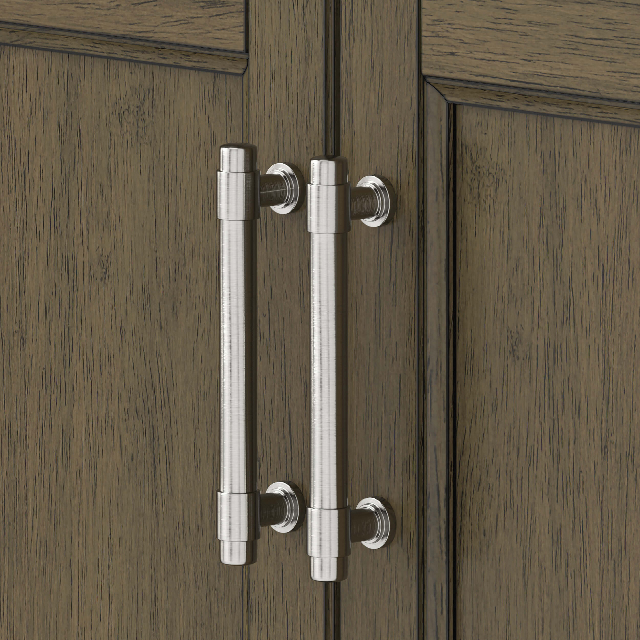 Craft + Main Lanagan Series LCSTV6022D Vanity, 26-1/4 in H Cabinet, Shaded Timber, 4-Cabinet Door - 5
