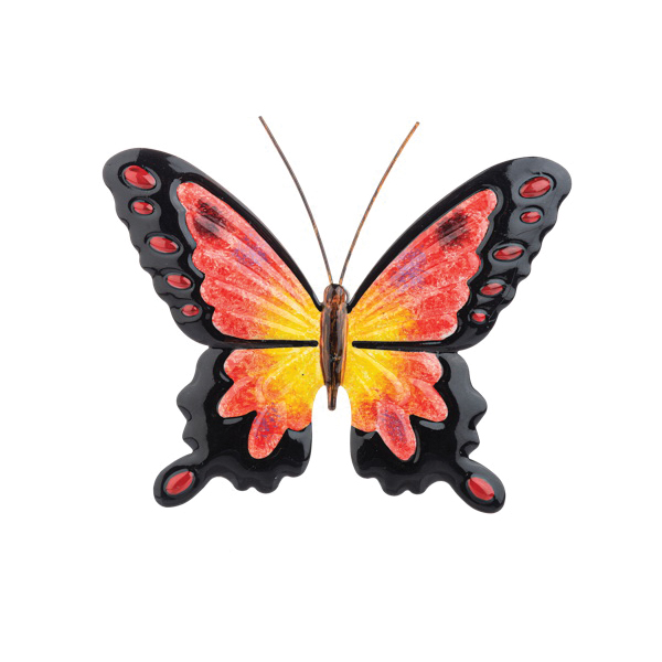 Ganz ER72764 Small Wall Decor, Butterfly, Multi-Color, 5-7/8 in H x 6-3/4 in W - 2