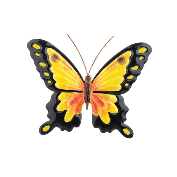 Ganz ER72764 Small Wall Decor, Butterfly, Multi-Color, 5-7/8 in H x 6-3/4 in W - 3
