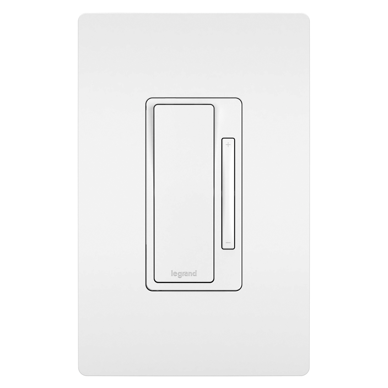 radiant Series HMRWCCV4 Multi-Location Remote Dimmer, 15 A, 120 V, 700 W, 1-Gang, 3-Way, White