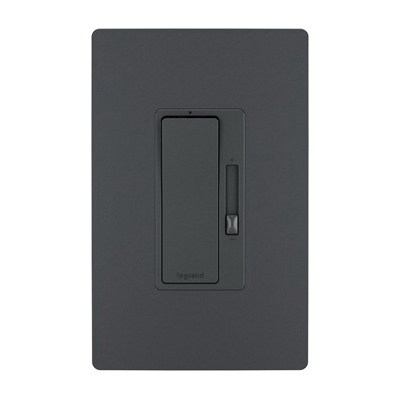 radiant Series RHCL453PGCCV4 Dimmer, 15 A, 120 V, 700 W, 1-Gang, CFL, Incandescent, LED Lamp, 3-Way