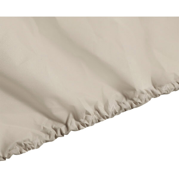 Mr. BAR-B-Q 07840BBGD Sofa Cover, 86 in L, 35-1/2 in W, 39 in H, Polyester, Taupe, For: 86 in Sofas - 2