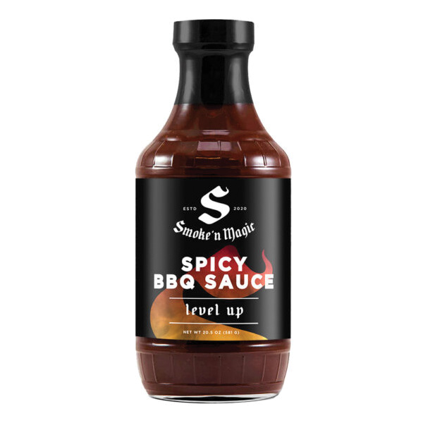 SOMA6000 BBQ Sauce, Spicy, 20.5 oz