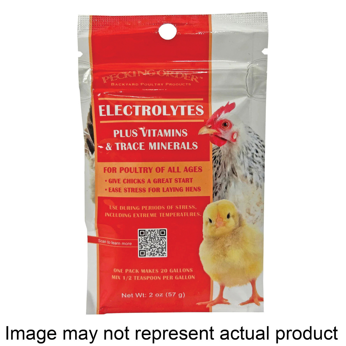 9686 Electrolytes Plus, 2 oz, Bag