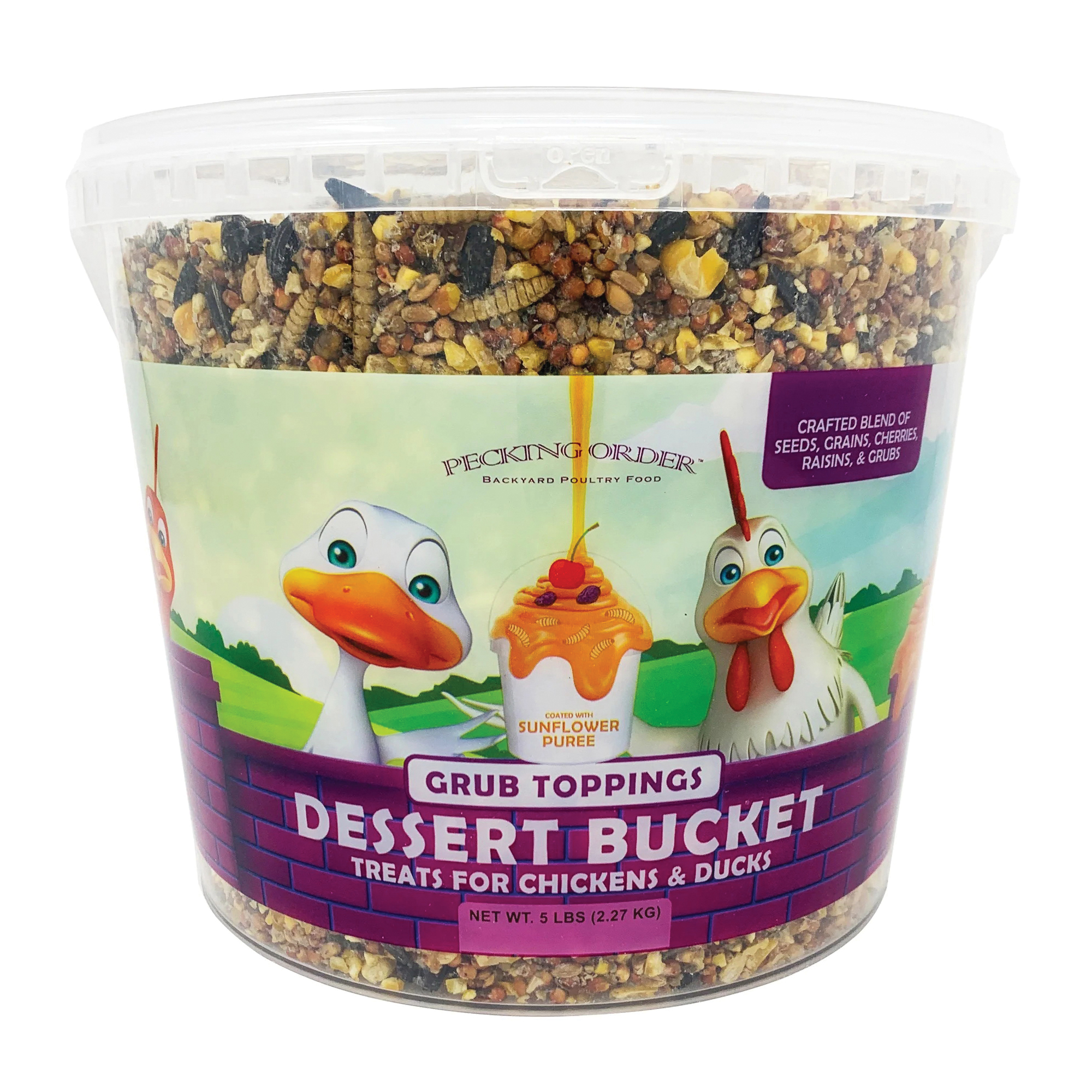 9708 Dessert Grub Toppings, 5 lb Bucket