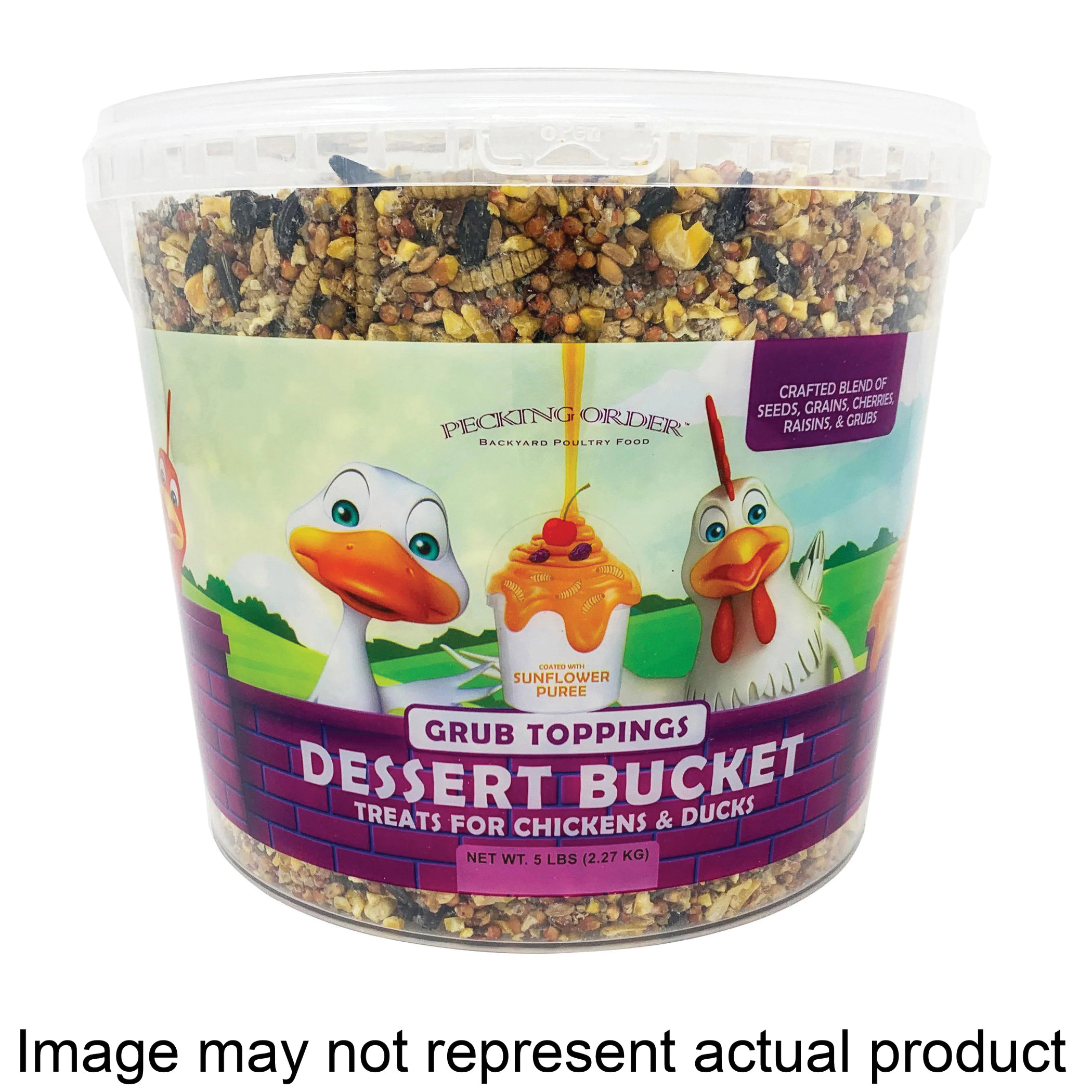 9708 Dessert Grub Toppings, 5 lb, Bucket